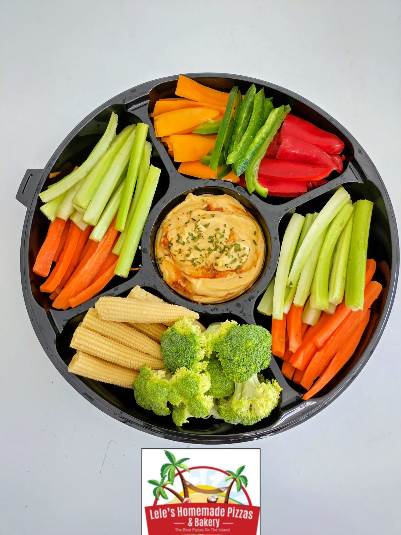 5 Compartment Crudites Tray